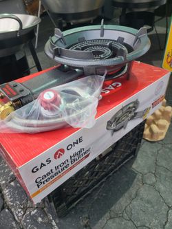 Cast Iron High Pressure Burner With High Pressure Hose