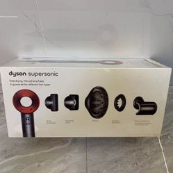 Dyson Supersonic Hairdryer Red Brand New
