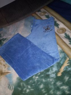 Juicy Couture Blue Drawstring Bottoms