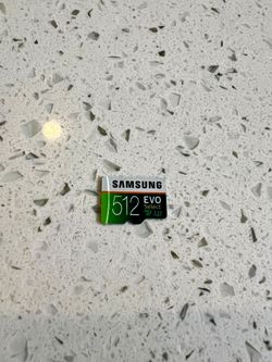 Samsung Evo select 512 GB micro SD card