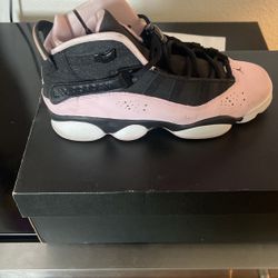 Jordan’s 6 rings Black Pink Foam