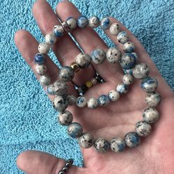 Blue K2 Azurite Bracelets-Handmade