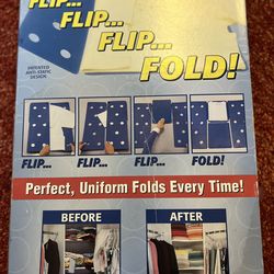 LAUNDRY FOLDER (Flip Fold)