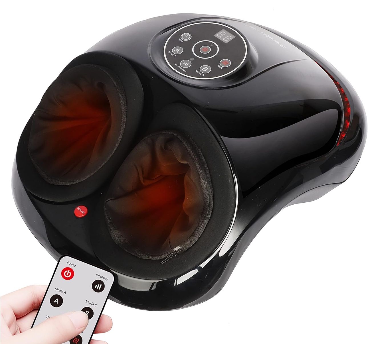 Shiatsu Foot Massager, Foot Massager Machine with Heat, Foot Massagers for Neuropathy Pain and Circulation Plantar Fasciitis Massager