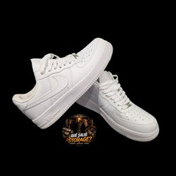 Nike Air Force 1 Low White originales - size 10.5 - como nuevos