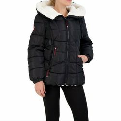 Canada Weather Gear Sherpa lined puffer large jacket
