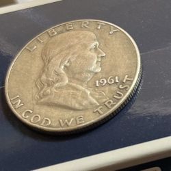 1961  D Franklin Half Dollar