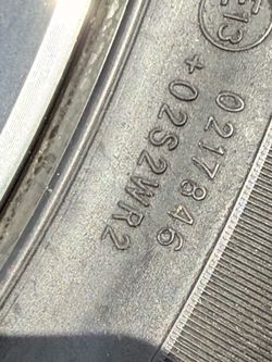 Mustang original stock rim and tire