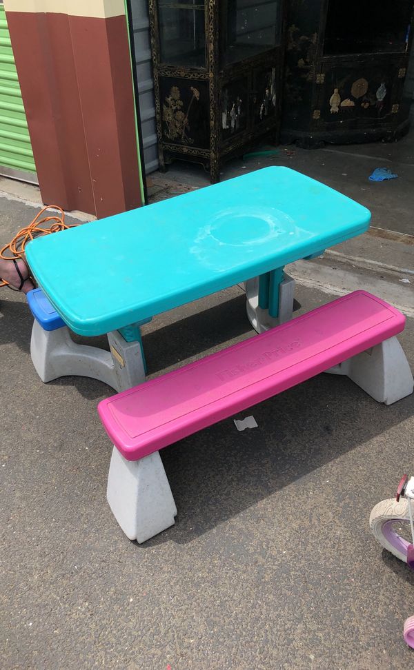Fisher Picnic Table Baby Kids In Spanaway Wa Offerup