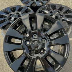 Toyota Tundra 20” Platinum Gloss Black Wheels Rims Rines 
