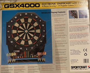 Electronic dart Board With Cricket