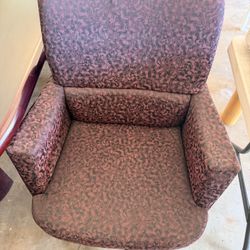 Six Cedar Conference Room Desk And Chair Chairs W/wheels 