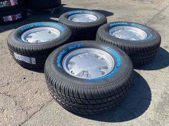 Chevy and gmc wheels 275/60/15” cooper