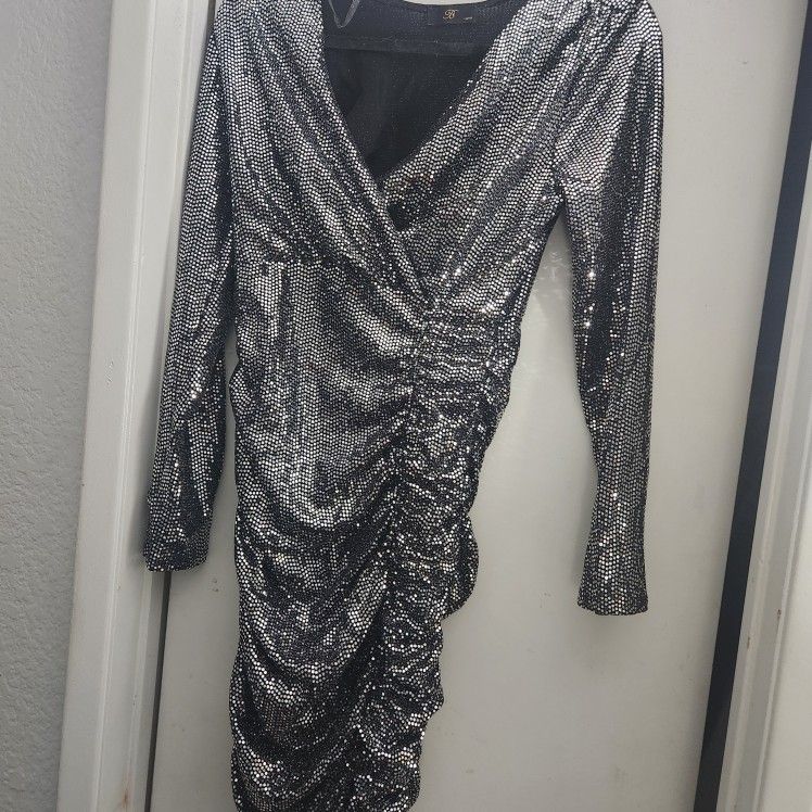 sequin dress
