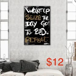 Oliver Gal "Seize the Day v4" Canvas Art, 30" x 45" 