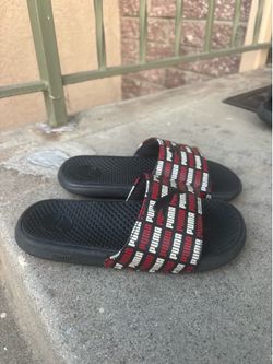 Puma Cool Cat Echo Slides kids size 12-13