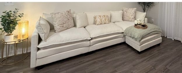 White sofa