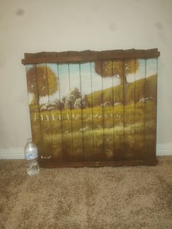 Decorative handmade wall decor 25x27 1/2