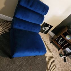 Blue Accent Chair