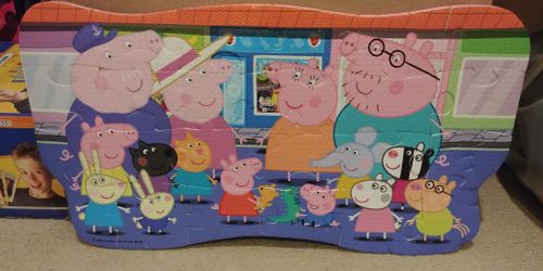 Peppa Pig Kids Puzzle Mat