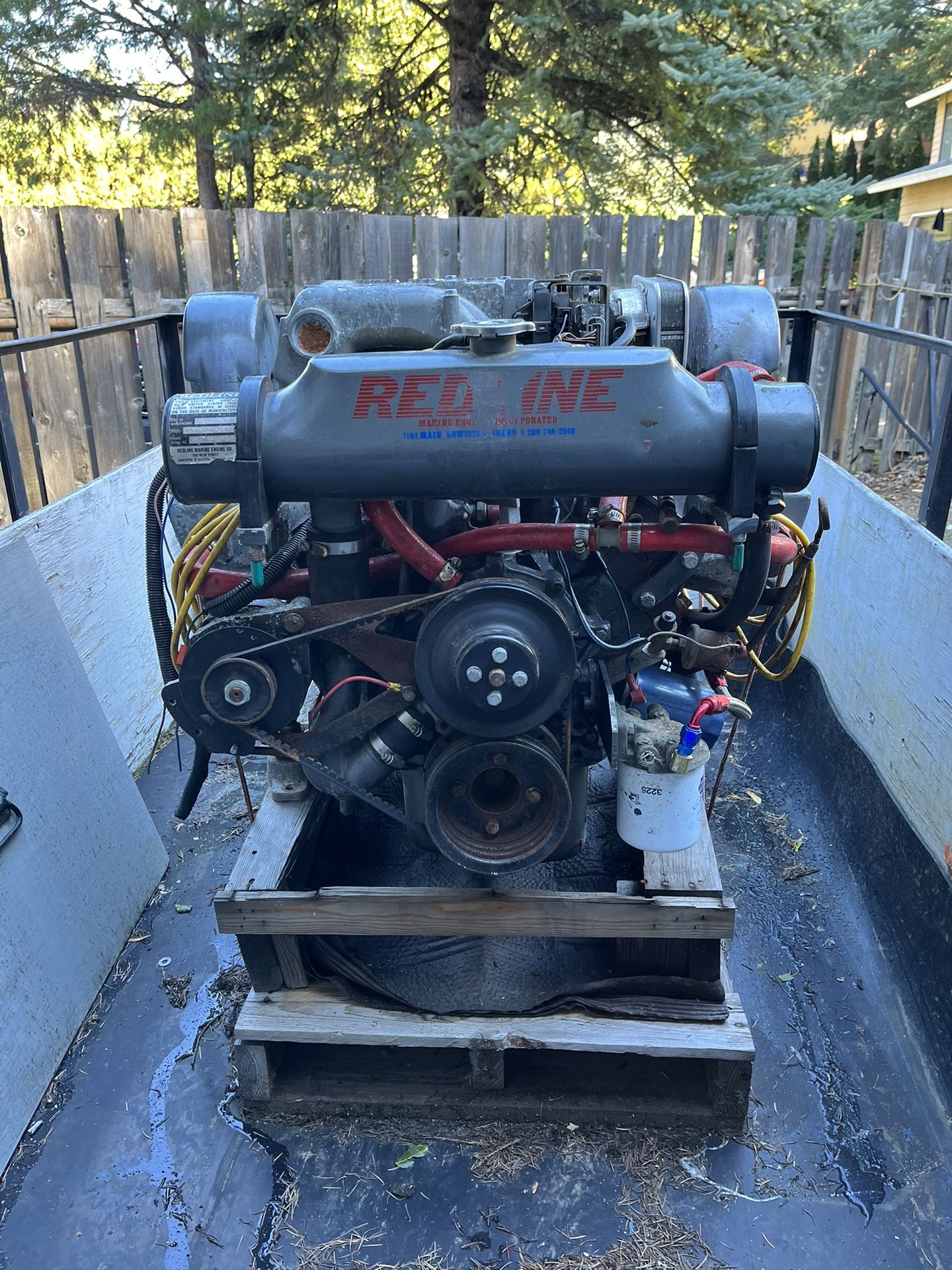 Marine Ford 351 Windsor Motor
