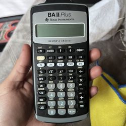 BA II Plus Calculator 