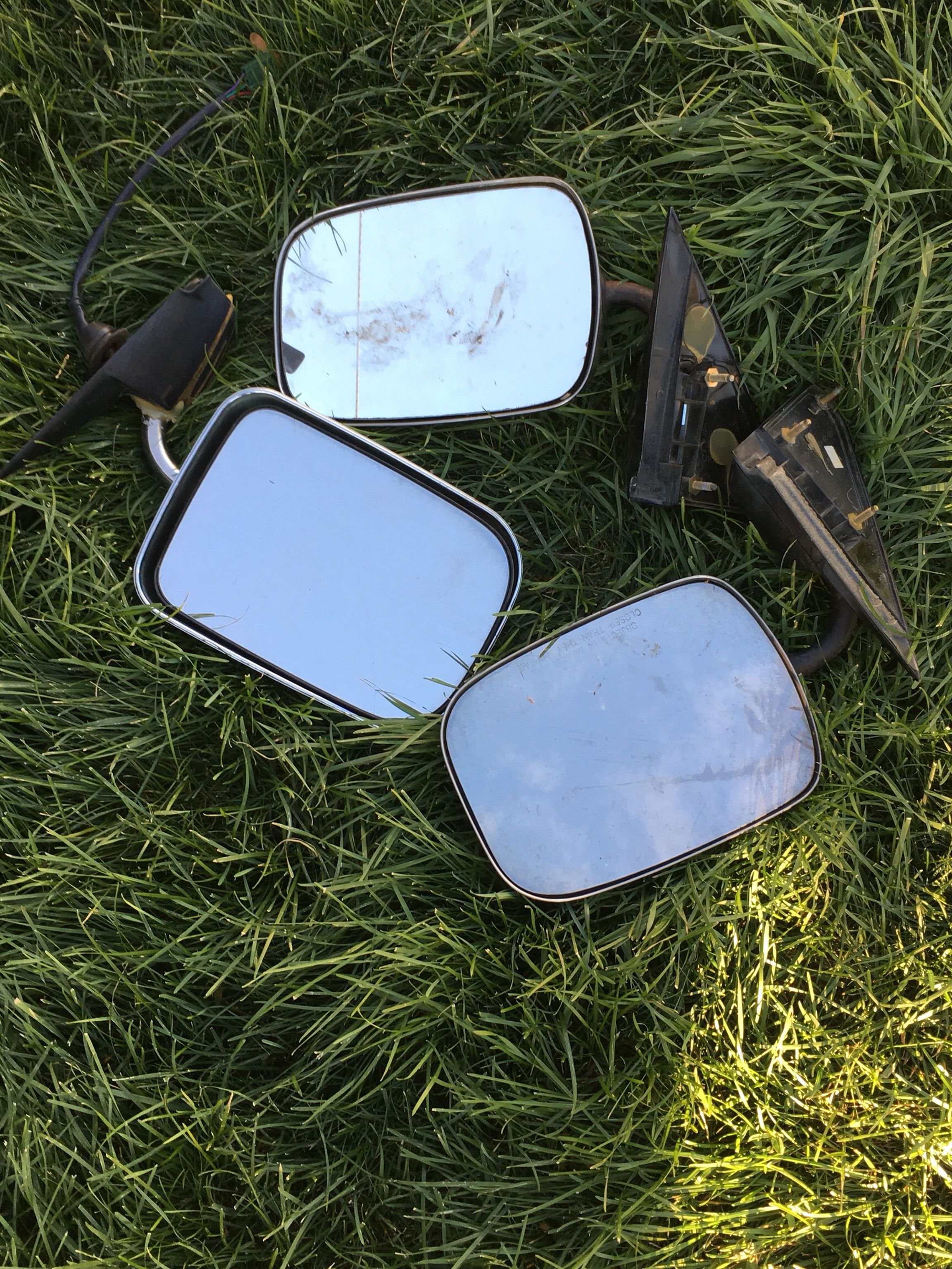 3 Side mirrors for pickup truck, good condition Obo