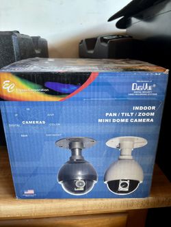 Mini Dome Indoor Camera, White Housing