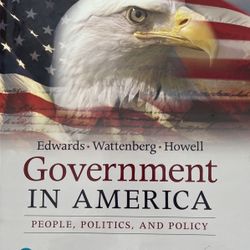 Government In America Textbook