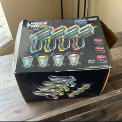 4 player laser tag set