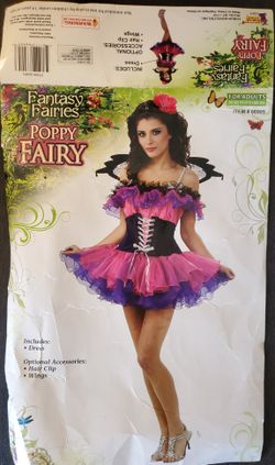 New poppy fairy costume