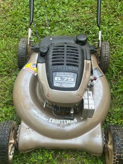 Craftsman 6.75hp mower