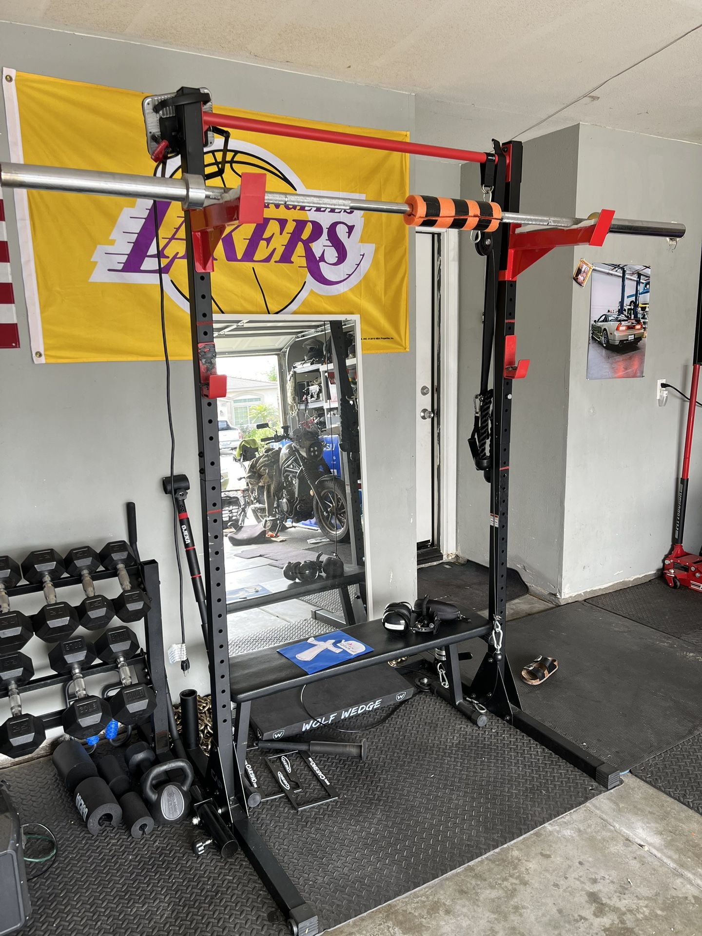 Squat Rack Home Gym Setup