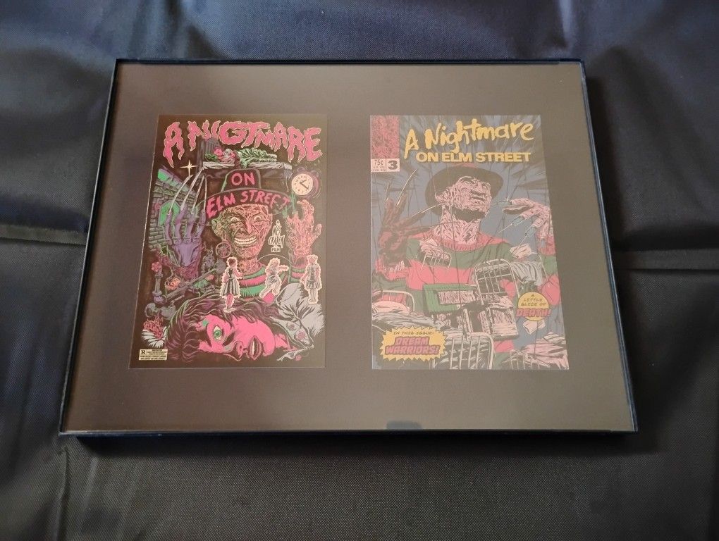 Horror movie Frames 8.5 x 11 Inch GLASS
