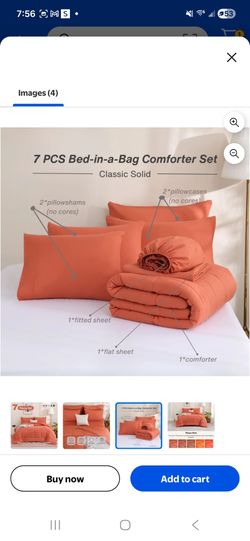 NEW 7PC COMFORTERS