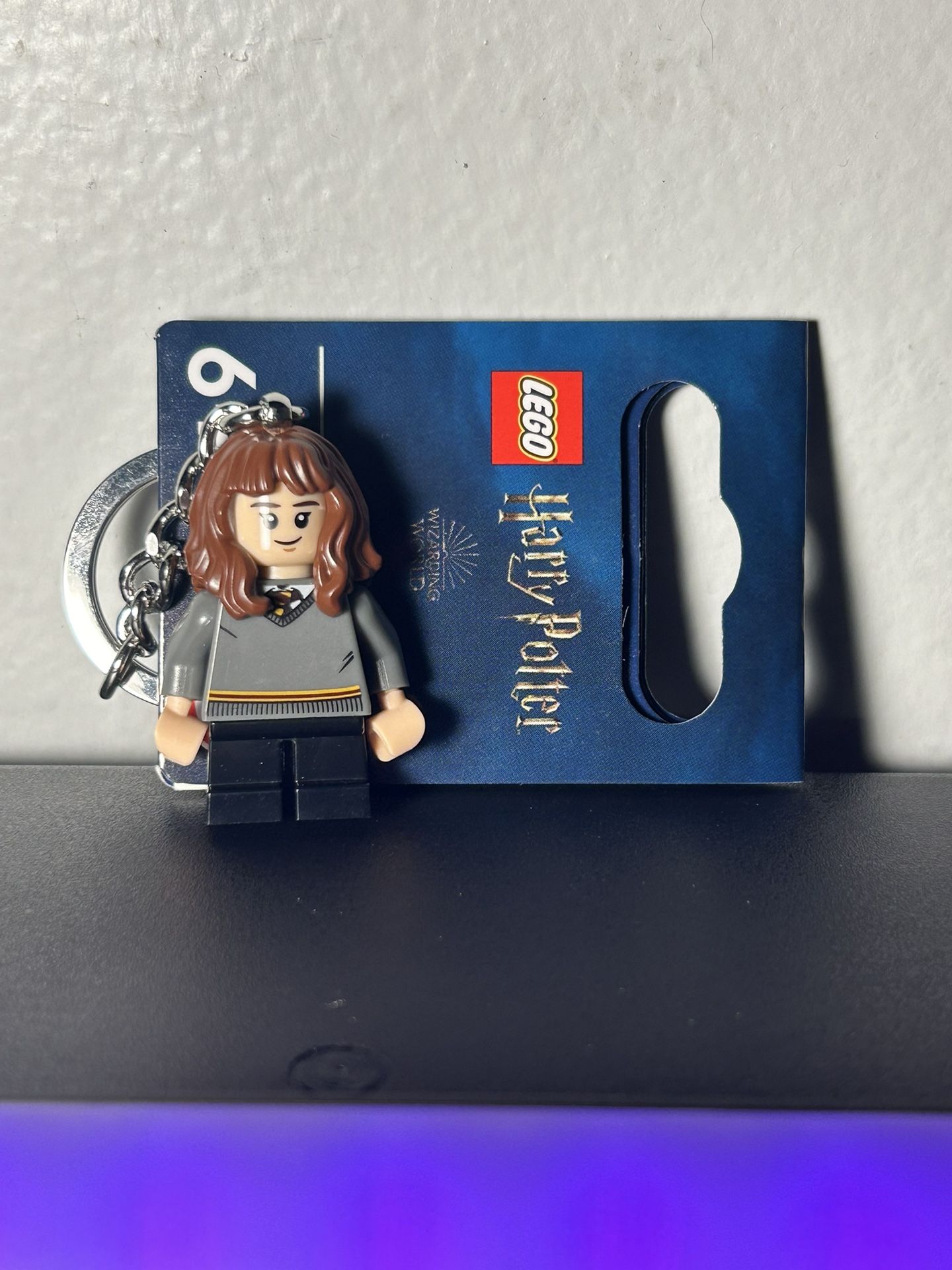 LEGO Hermione keychain