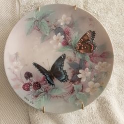 Butterfly Plate Collection By W .S. George Pottery Company. 