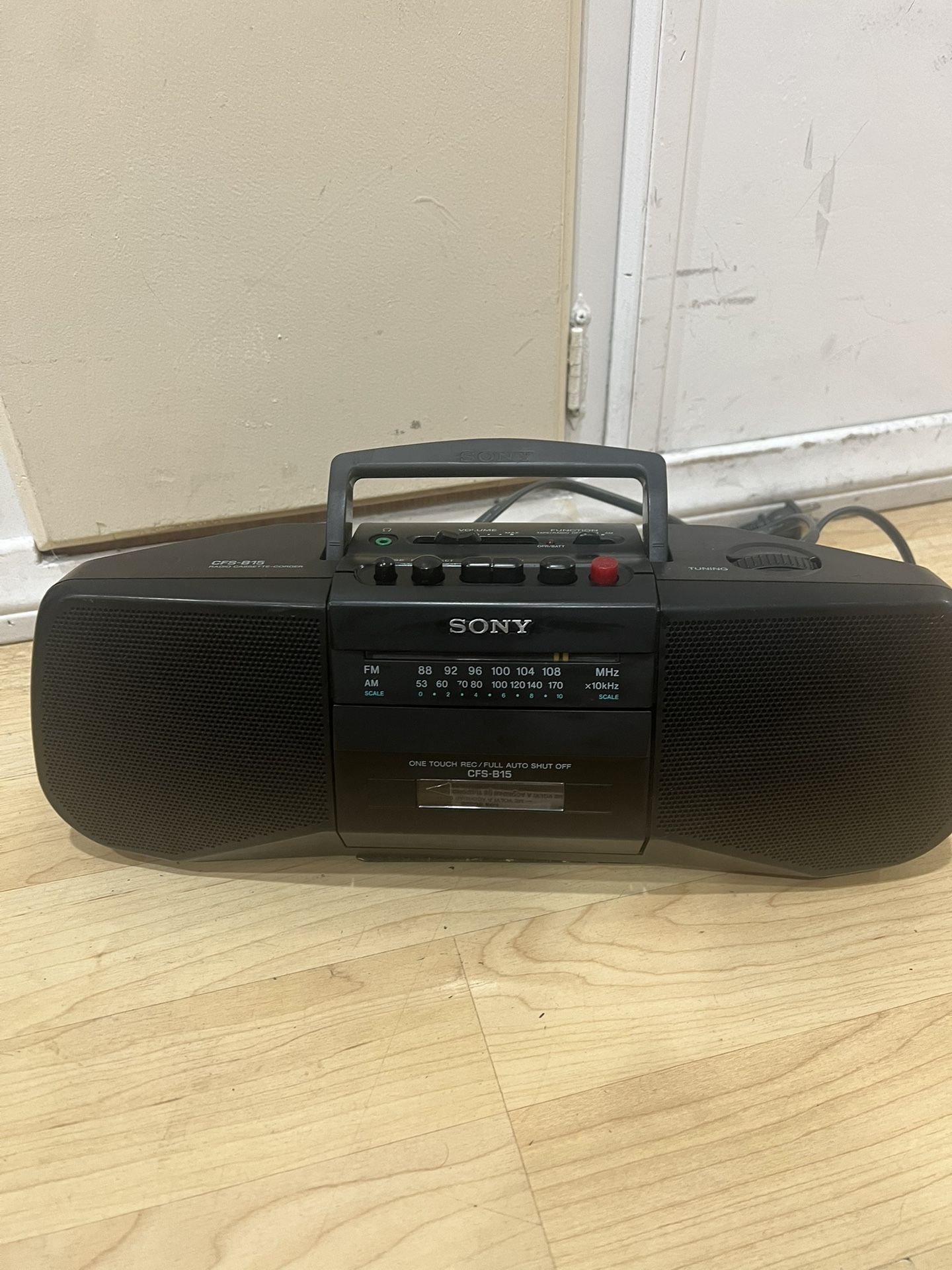 Sony Radio Cassette