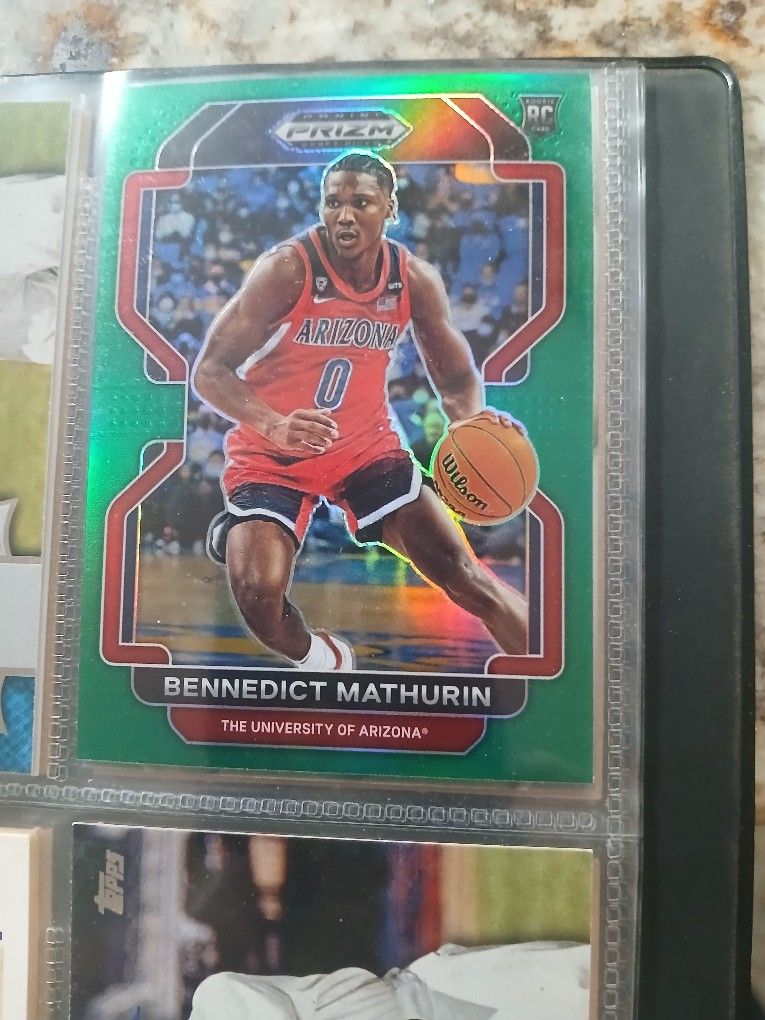 Bennedict Mathurin Prizm Rookie Card
