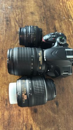 Nikon D3200 With 3 Len’s