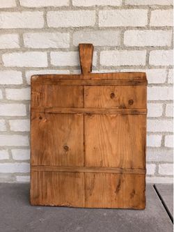 Vintage european wood board