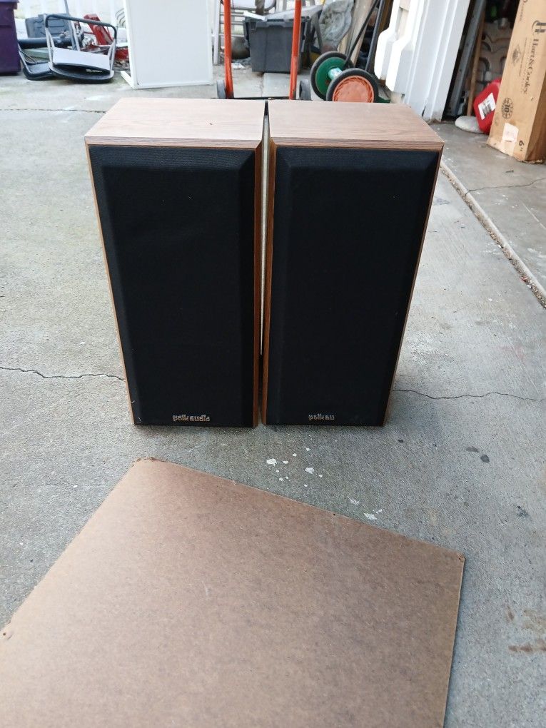 Vintage Polk Audio Speakers 1990