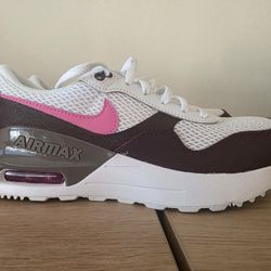 Nike Air Max SYSTM (GS) - White/Playful Pink - 5Y