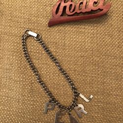 PEARL Named Vintage Pin & Bracelet 