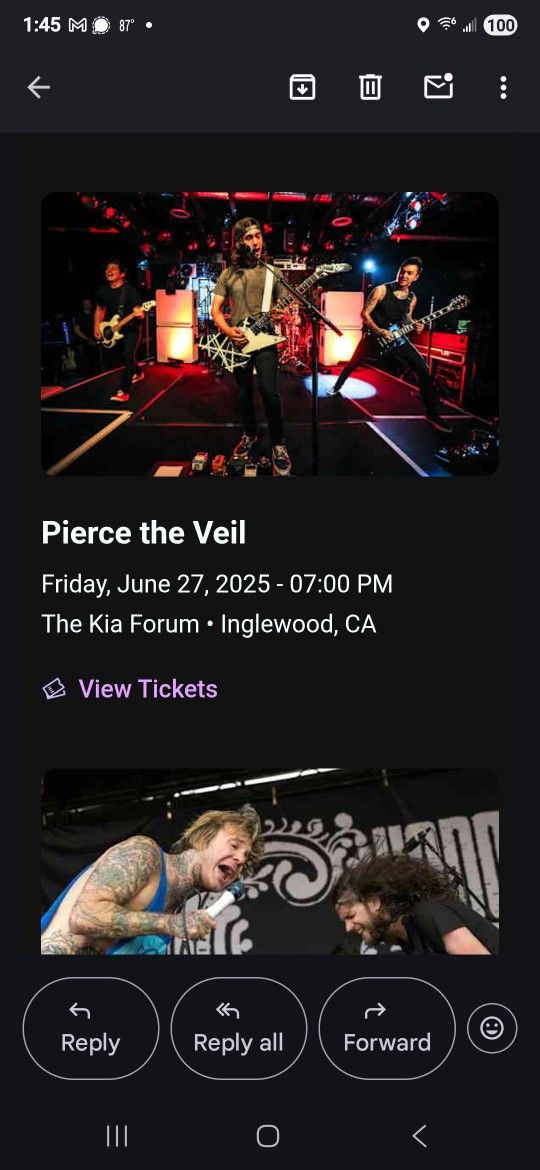 Pierce The Veil Concert 6/27/25