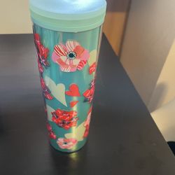 Starbucks floral coffee cup