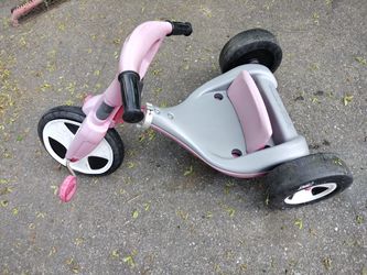 A Little Kids Big Wheel