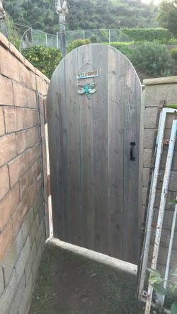 Custom Wood Gates( Made To Order)
