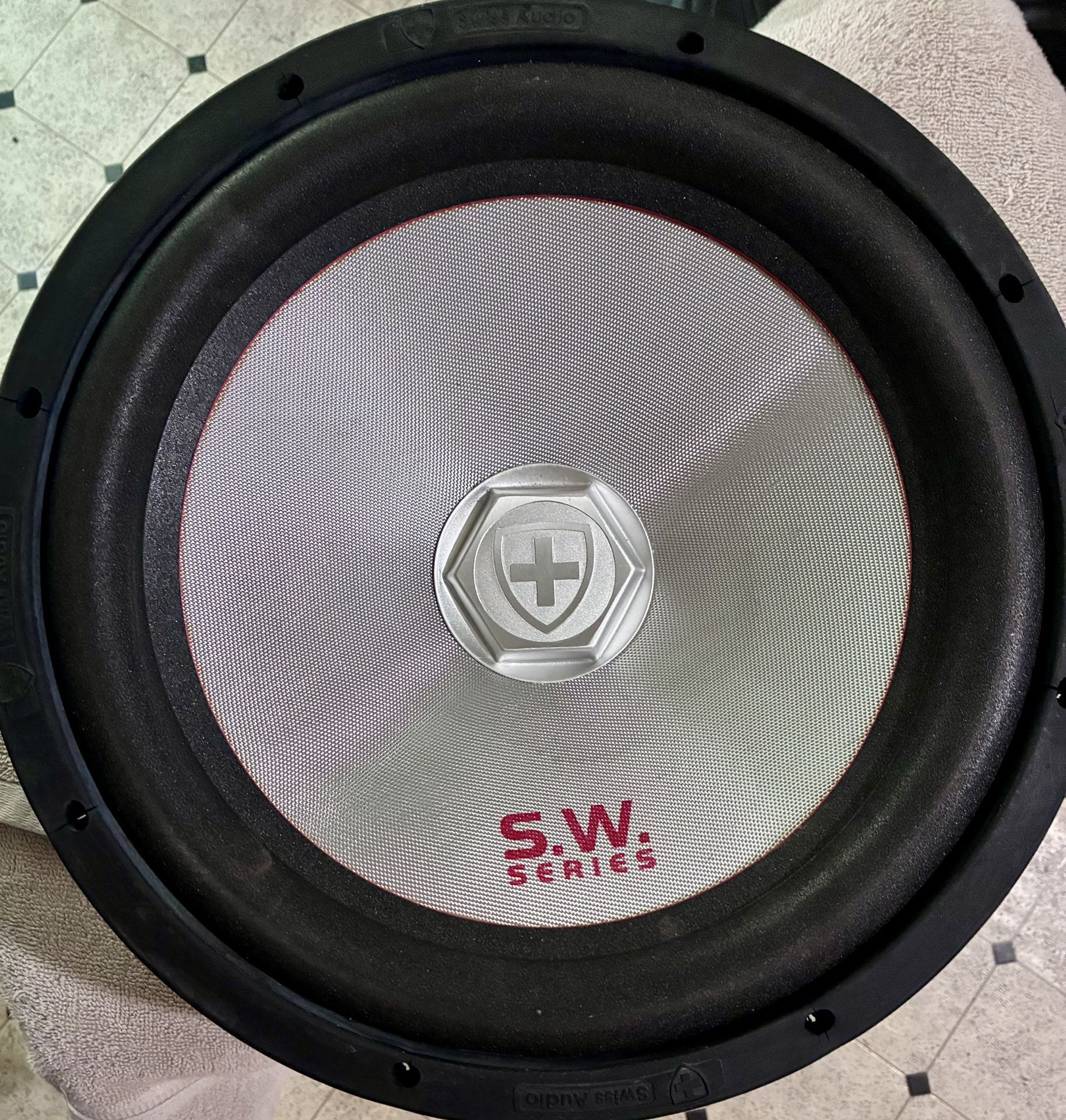 Swiss Audio SW12 car speaker, 30 cm (12") bass drive subwoofer