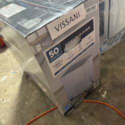 Vissani 50 Pint Capacity Dehumidifier